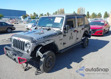 2015 Jeep Wrangler Unlimited Sport z USA, uszkodzony, nr VIN 1C4BJWDG7FL587014